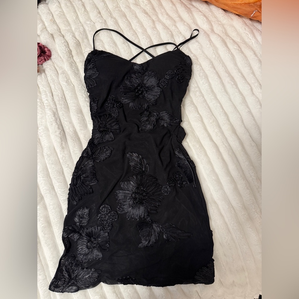 Windsor Classic Black Dress XS